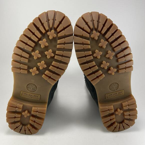 Timberland 6-Inch Premium Fleece-Lined Waterproof Boot Womens Size 10 Black - Picture 6 of 13